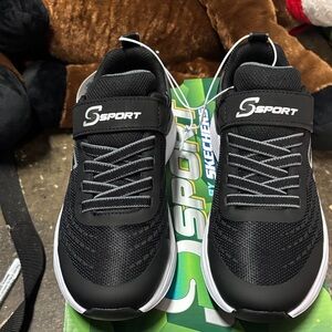Skechers Kids Black and White Sneakers